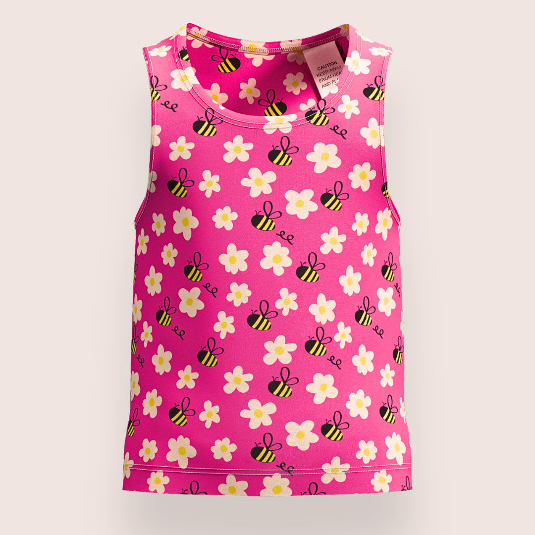 Kids Singlet - Buzzy Bees