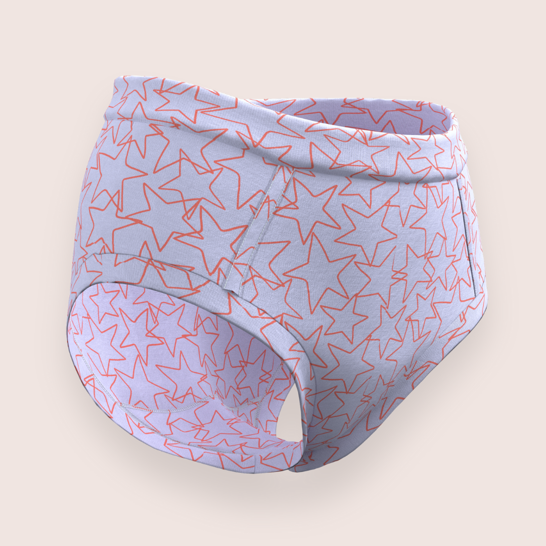 Womens - Lilac Stars
