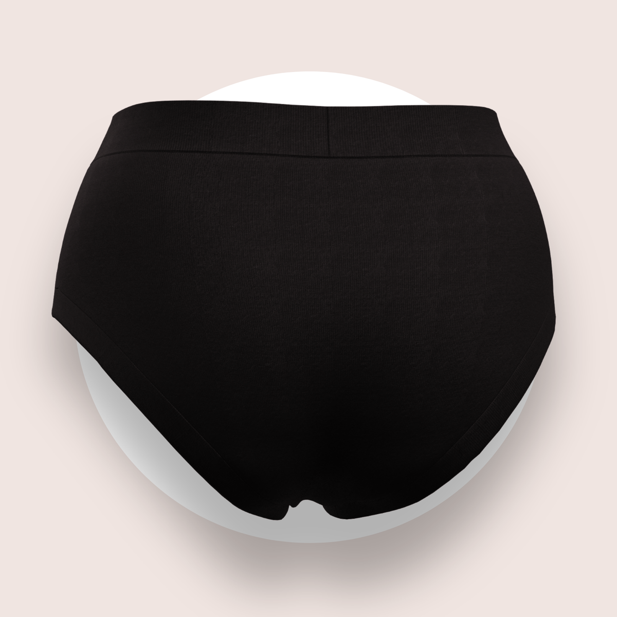 Lulu Funk Womens High Rise Brief in Black, view 7 of 7