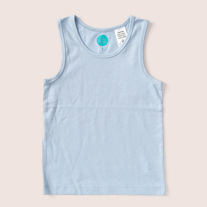 Kids Singlet - Powder Blue