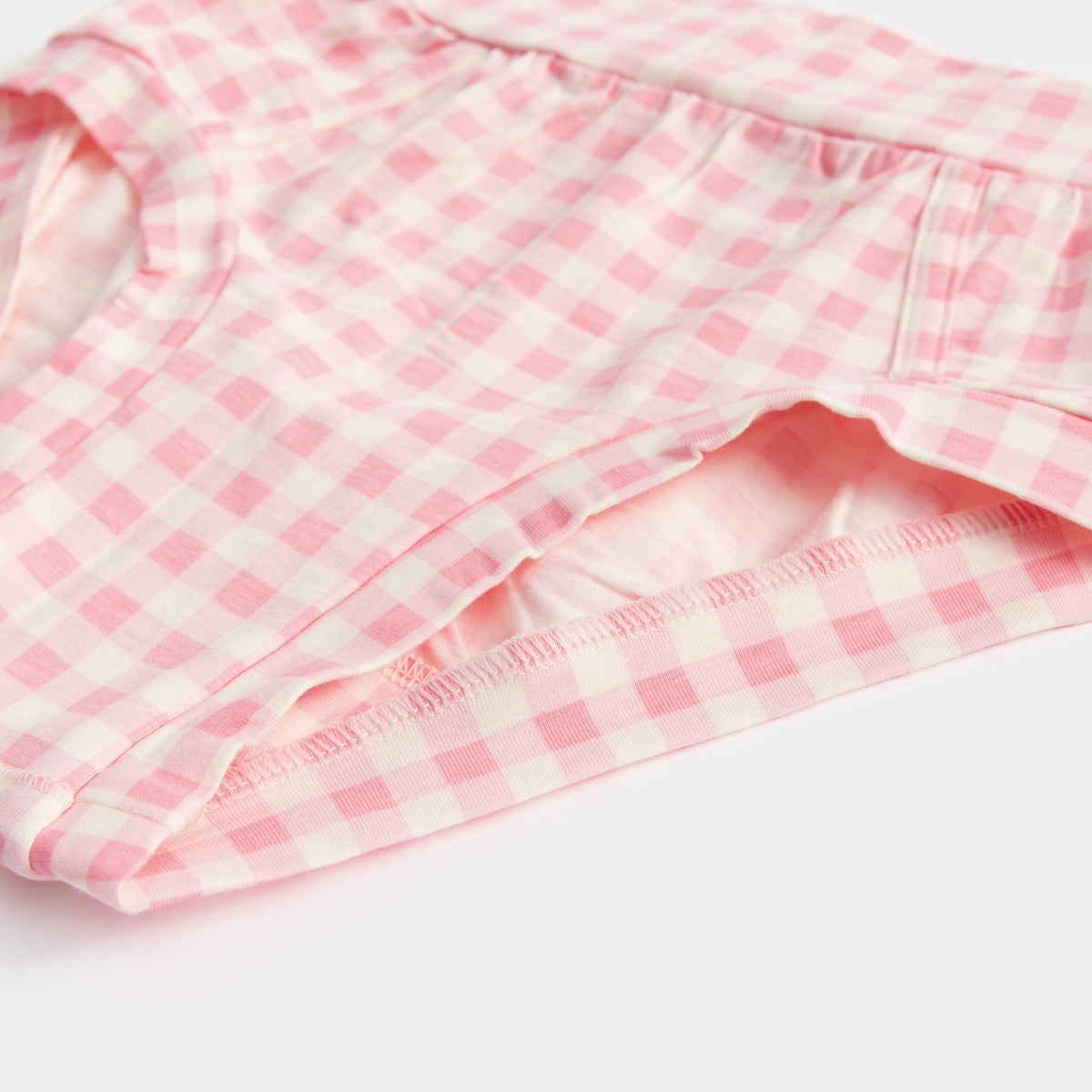 Womens - Pastel Pink Gingham