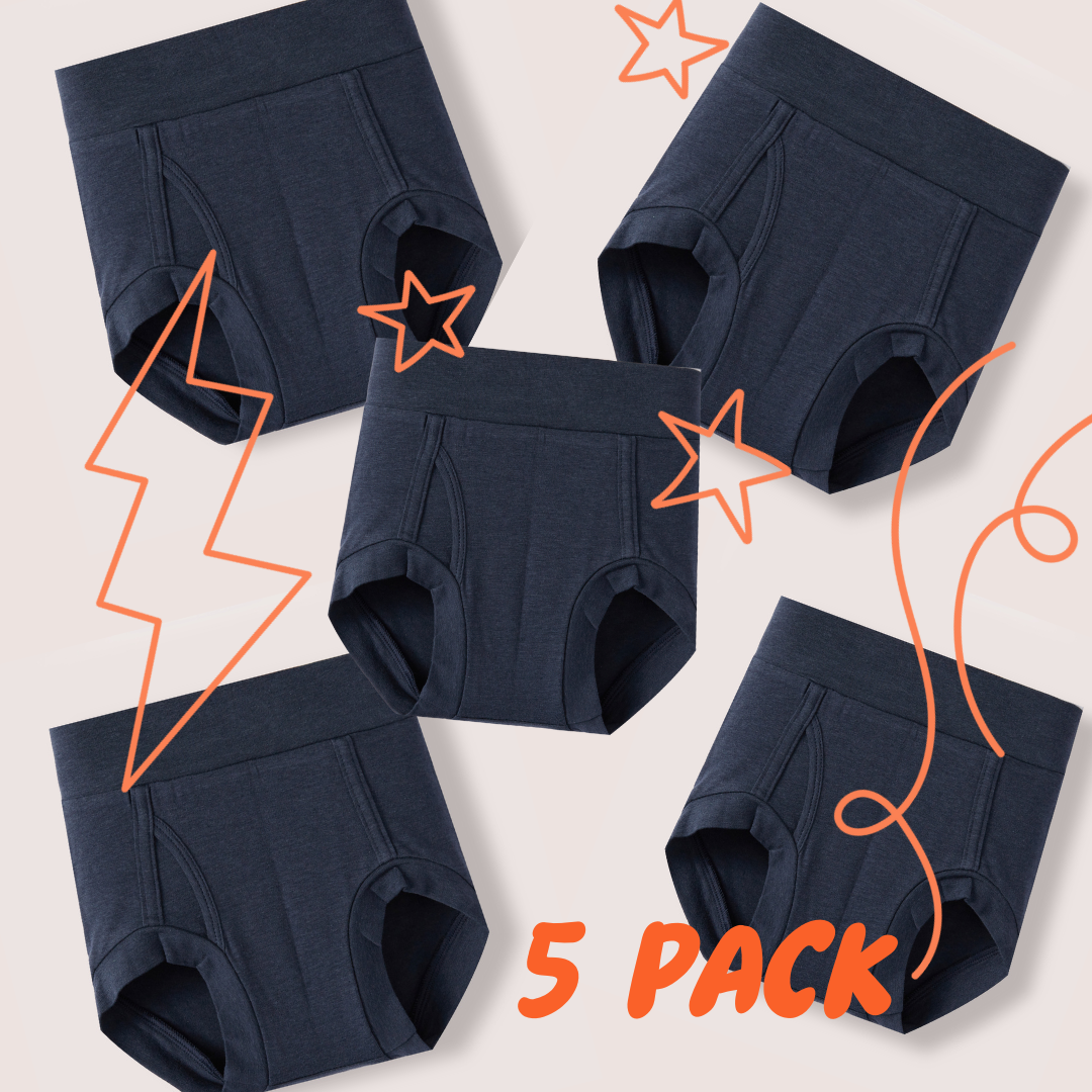 Y-Fronts - Blue Nights - 5 Pack - 2-4yrs