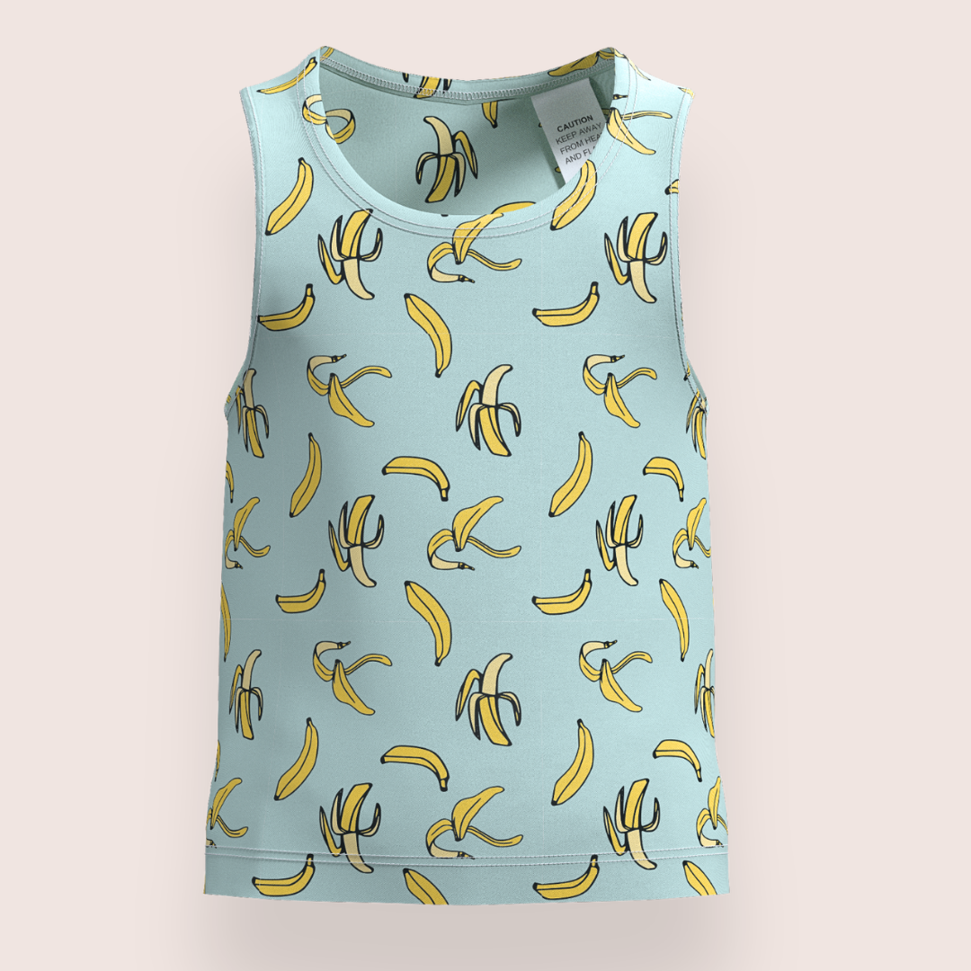 Kids Singlet - Cool Bananas