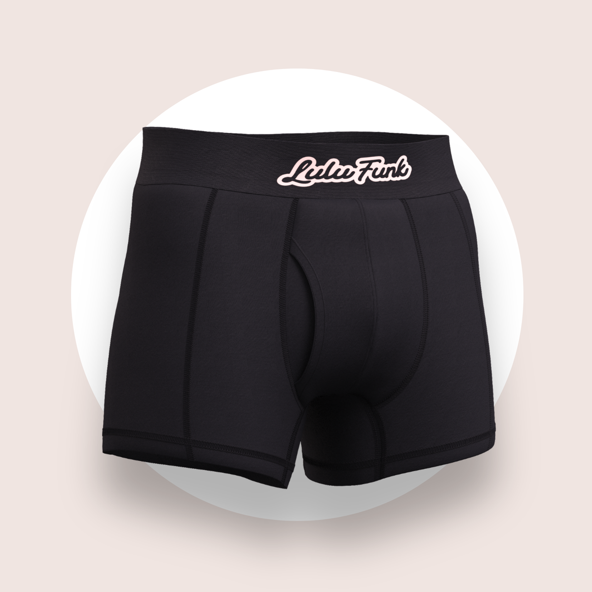 Lulu Funk Kids Boxer Brief in Black, view 2 of 7