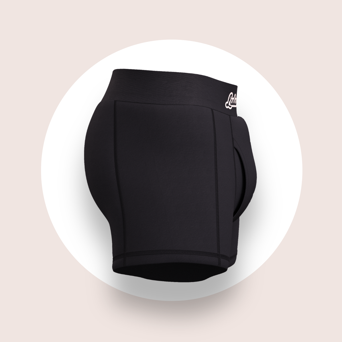 Lulu Funk Kids Boxer Brief in Black, view 4 of 7