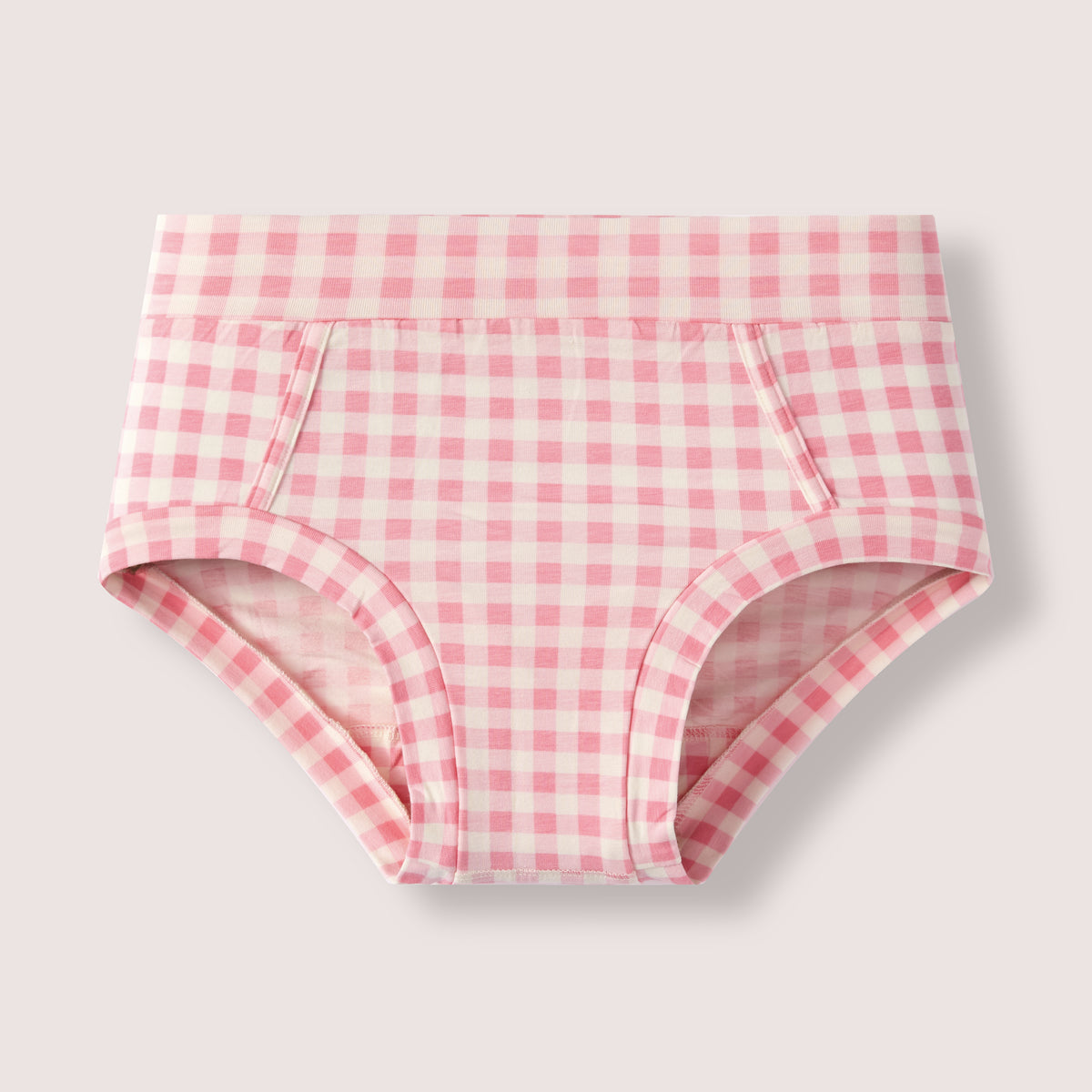 Womens - Pastel Pink Gingham