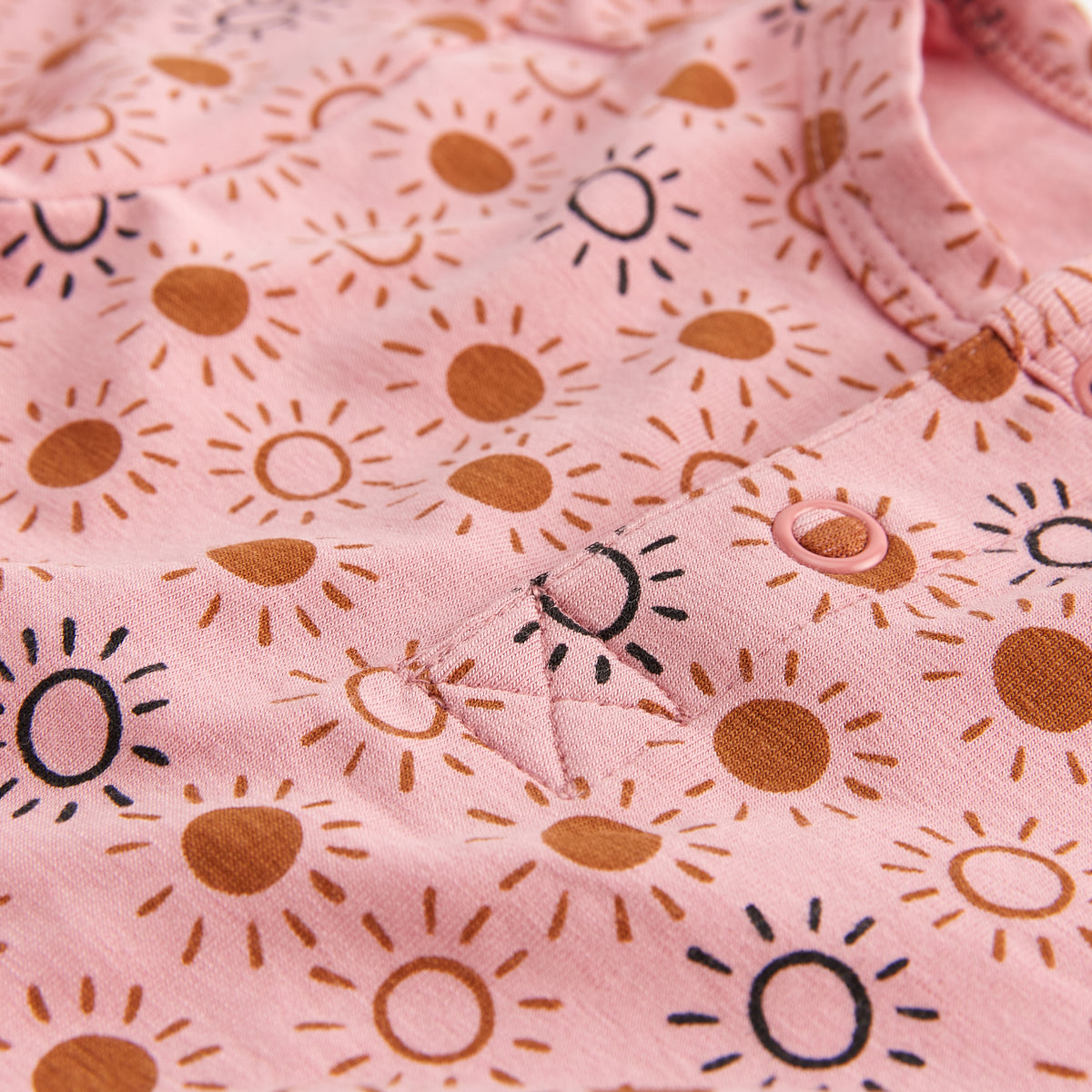 Bamboo &amp; Organic Cotton Baby Bodysuit - Little Sunshine