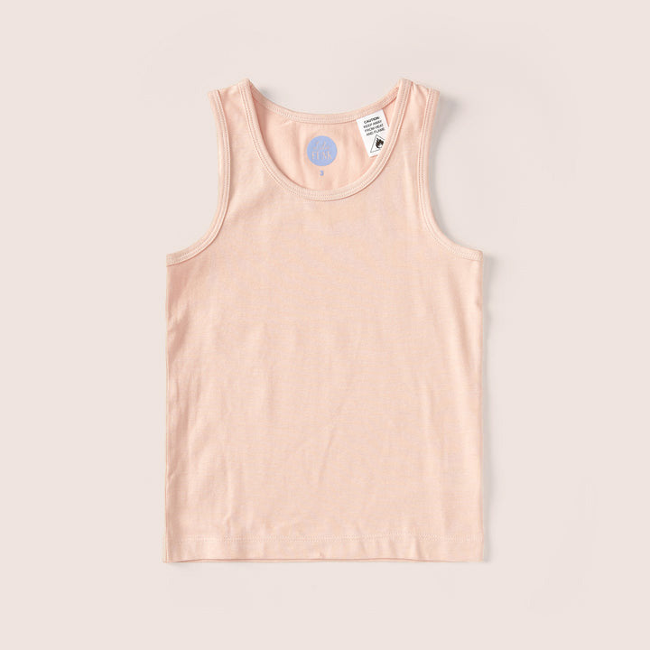 Kids Singlet - Peach Whip