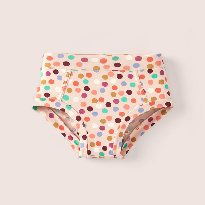 Bamboo &amp; Organic Cotton Womens Underwear Brief - Confetti