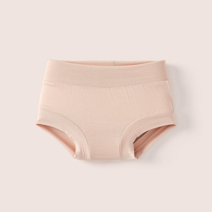 Bamboo &amp; Organic Cotton Kids Underwear Brief - Peach Whip