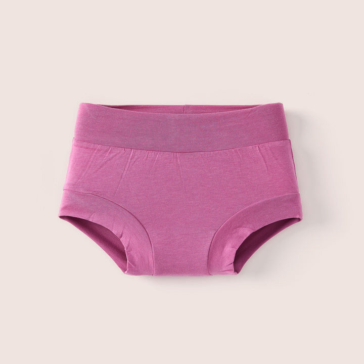 Bamboo &amp; Organic Cotton Kids Underwear Brief - Rose Bud