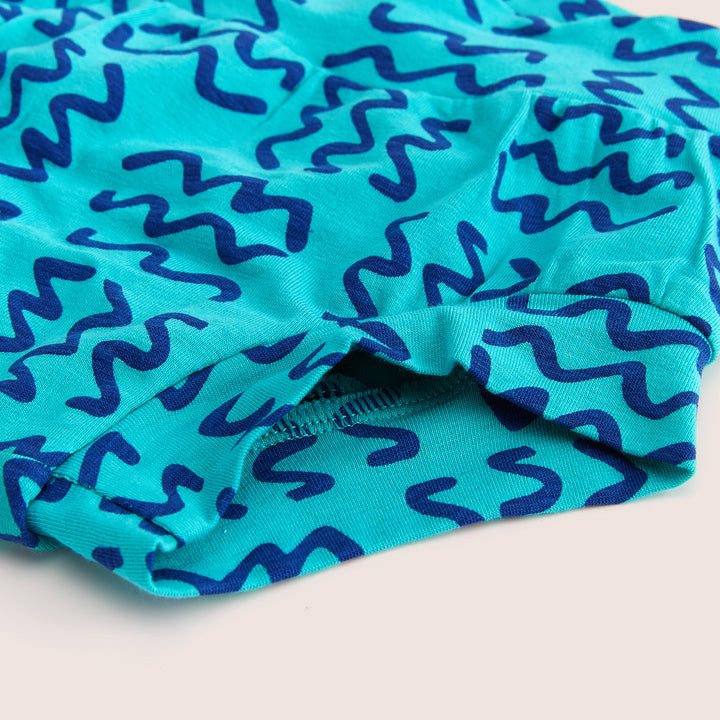 Bamboo &amp; Organic Cotton Kids Underwear Brief - Squiggles
