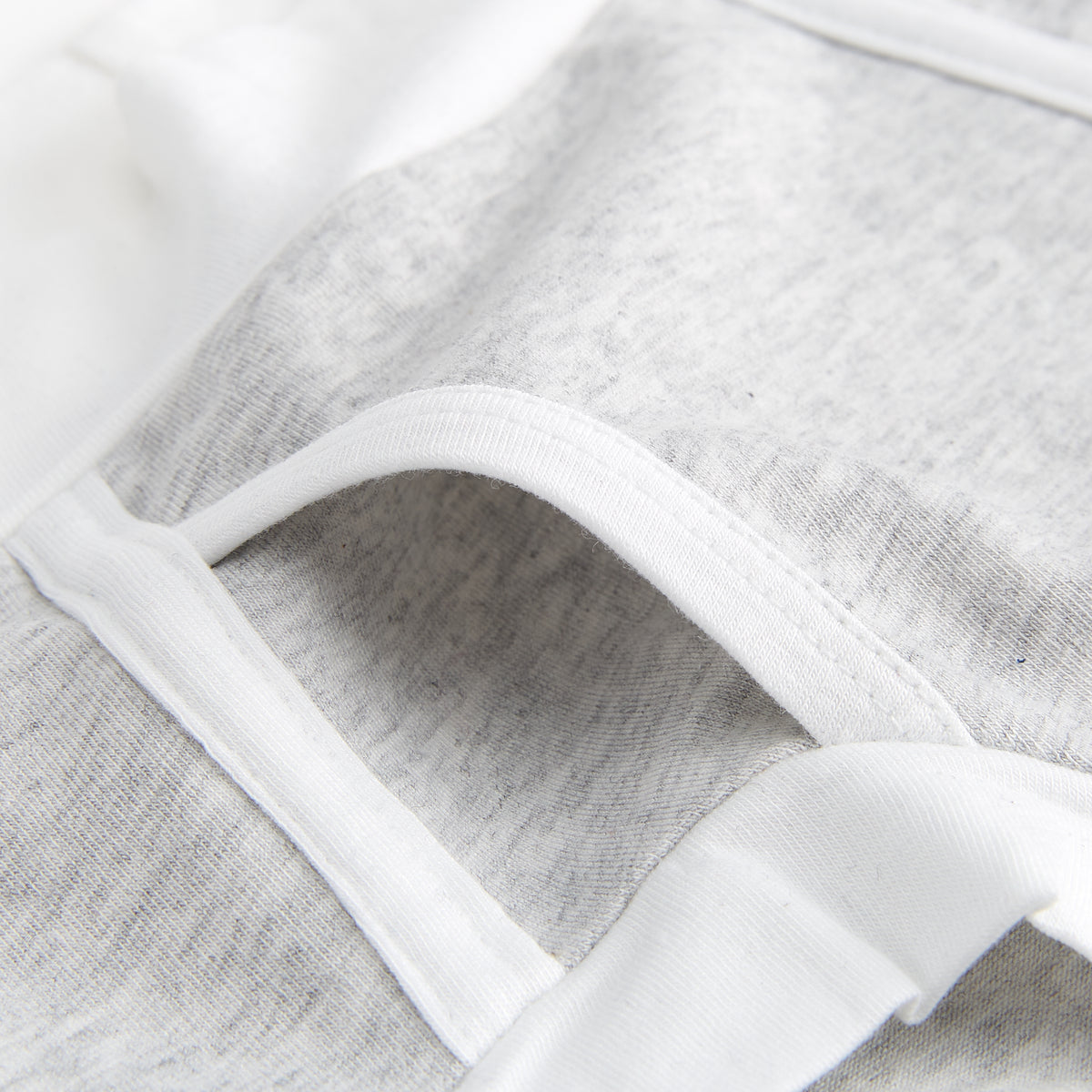 Bamboo and Organic Cotton Boys Underwear Y-Front - Light Grey Marle