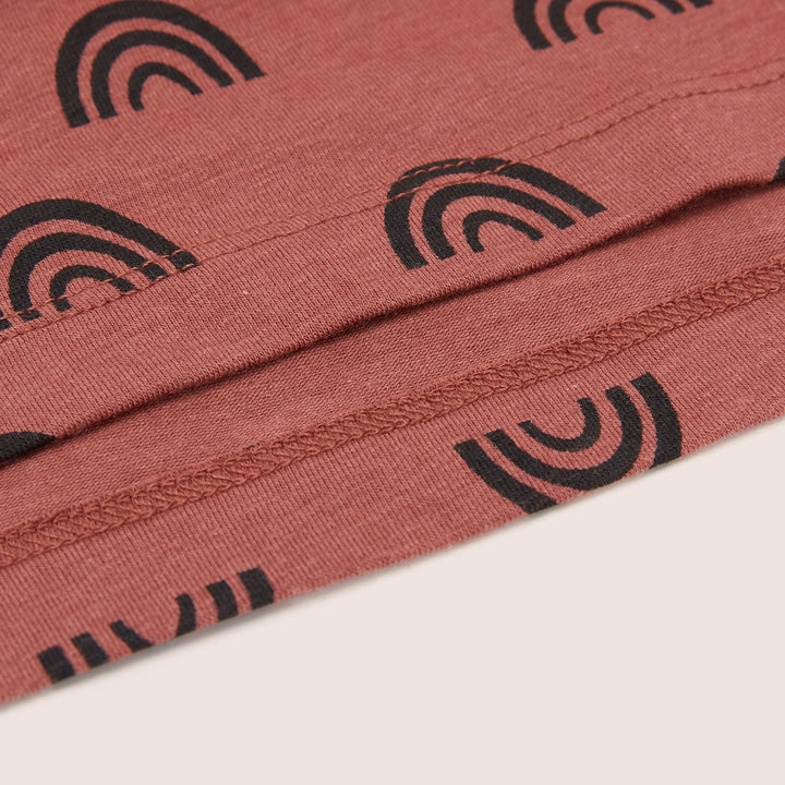 Bamboo &amp; Organic Cotton Singlet - Stencil Rainbow