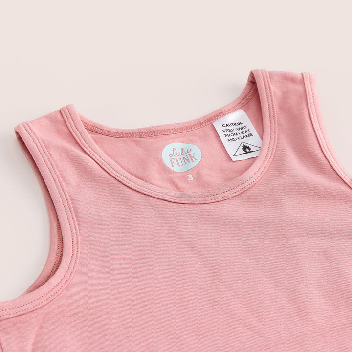 Kids Singlet - Blush