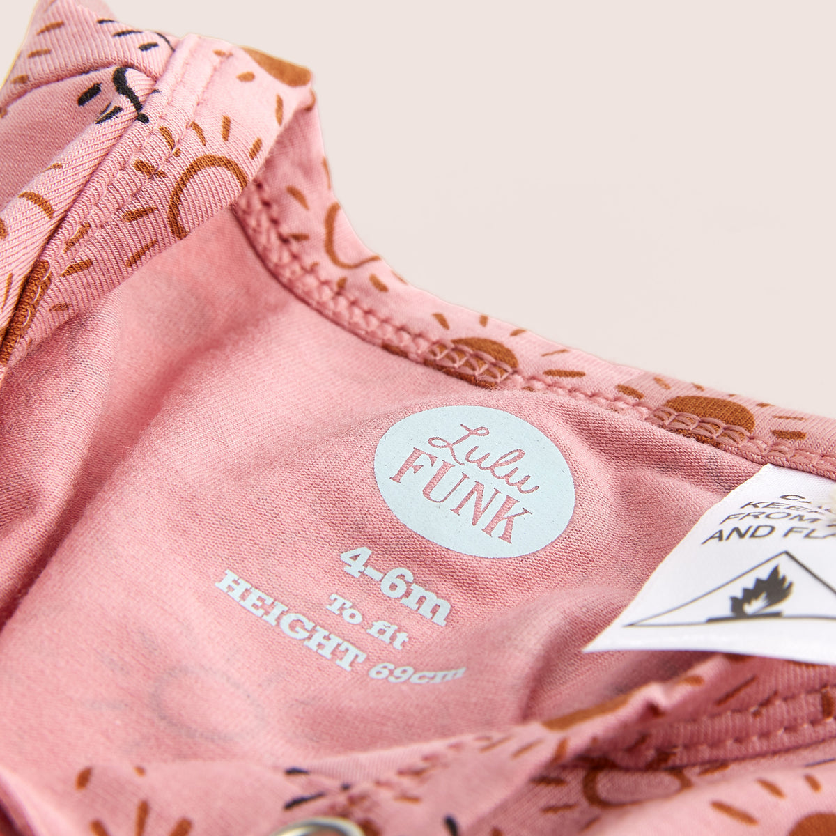 Bamboo &amp; Organic Cotton Baby Bodysuit - Little Sunshine